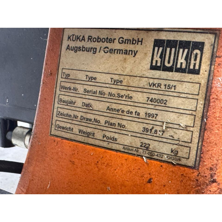 KUKA  VKR 15/1 1997