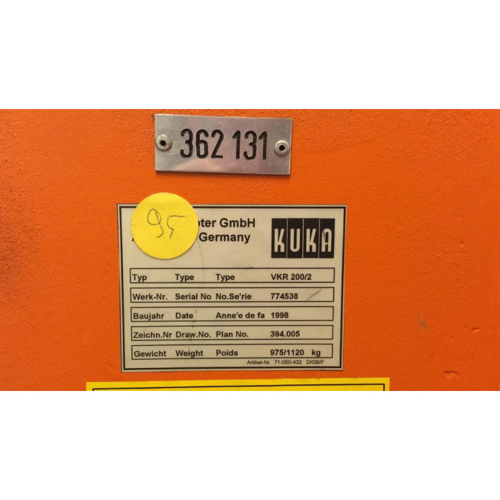 Kuka KR 200-2 mit KRC1