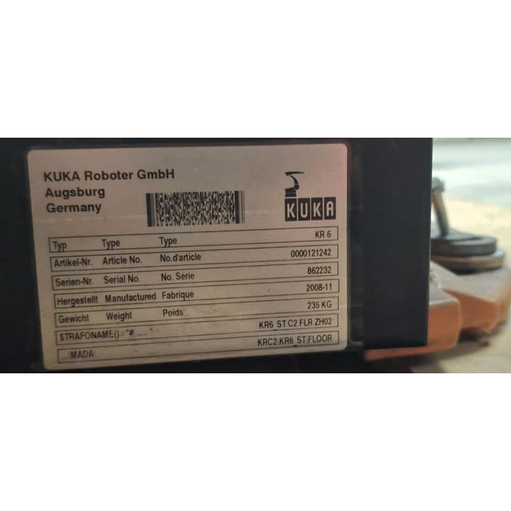 KUKA KR 6  11/2008, 235 kg