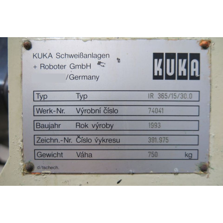 KUKA IR 365/15/30.0Roboter
