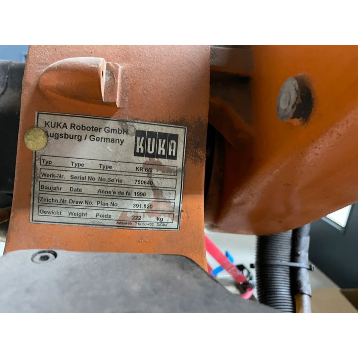 Kuka 6 Achs Roboter  KAYNAK ROBOTU