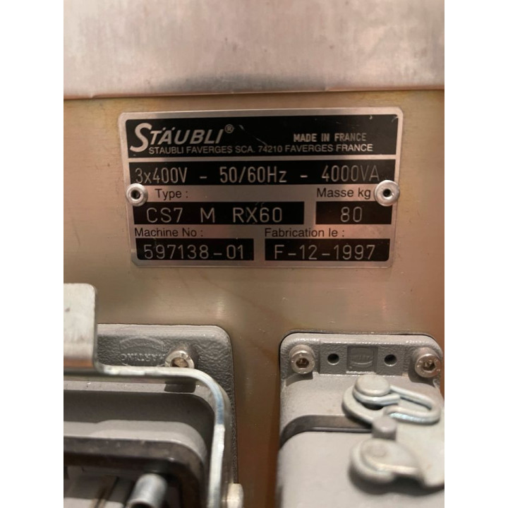 6-Achs Roboter Stäubli RX 60 CS7 M Steuerung (KUKA, ABB)