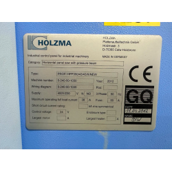 Holzma - 2012 - PROFI HPP350/43/43/X/NEU