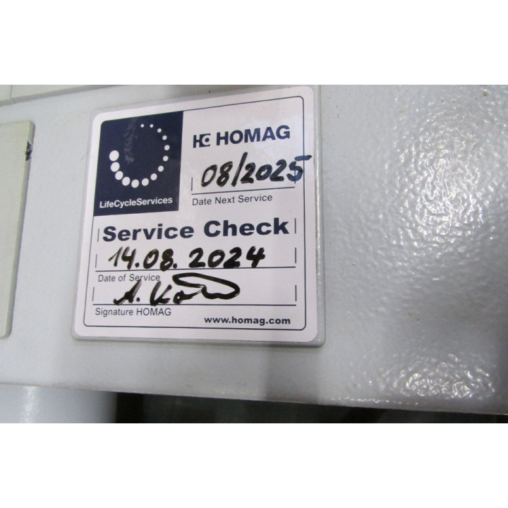 HOMAG Complete Operator Control Panel – Edge Banding Machine