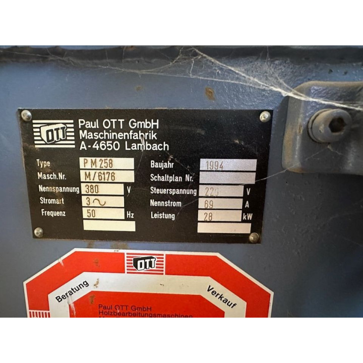 OTT PROFImatic 258 Kantenanleimmaschine