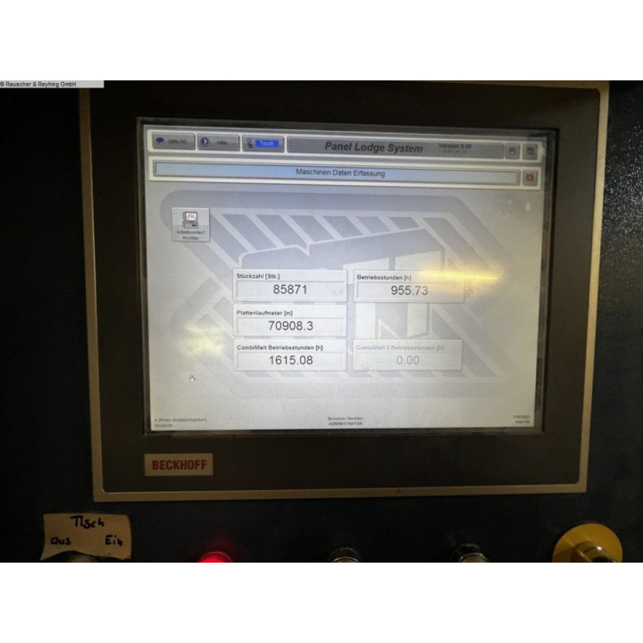 Edge Banding Machine OTT TWISTER – Fully Overhauled