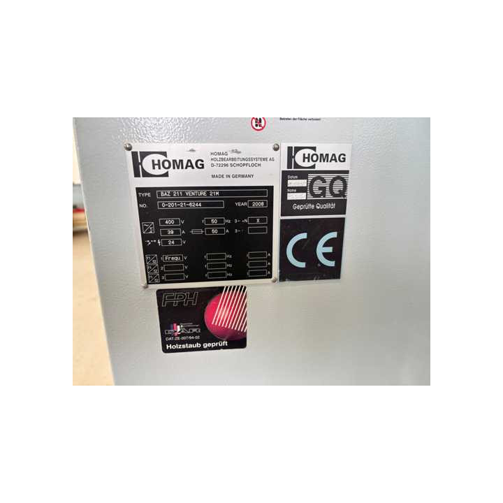 HOMAG VENTURE 21M - BAZ 211 CNC