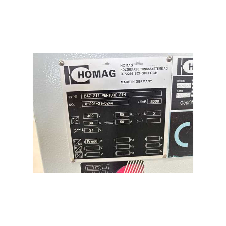 HOMAG VENTURE 21M - BAZ 211 CNC