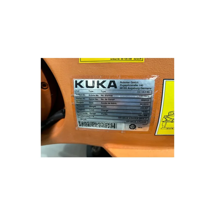 Kuka KR 16-2 KS Industrial Robot | Avrupadanmakina