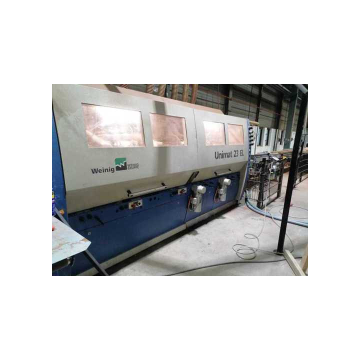 Weinig Unimat 23 EL – Dört Taraflı Profil ve Planya Makinesi (Endüstriyel Seri)