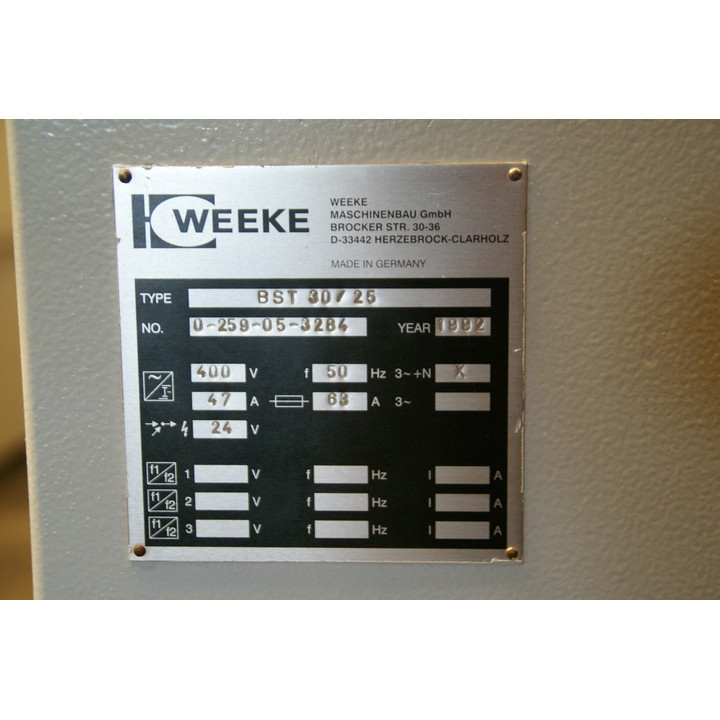 WEEKE BST 30/25 - BST 30/25