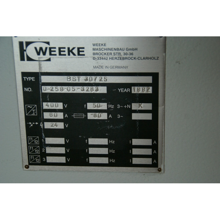 WEEKE BST 30/25 - BST 30/25