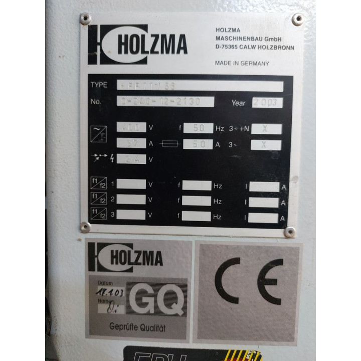 Plattensäge HOLZMA HPP 11/56