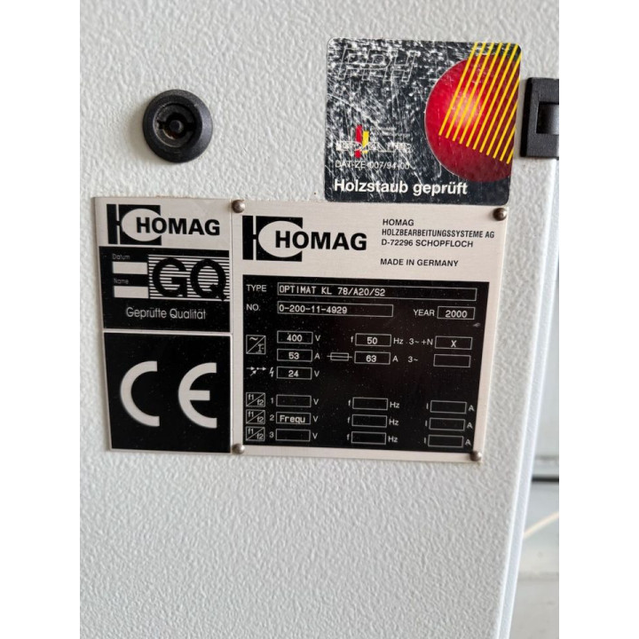 HOMAG KL 78/A20/52
